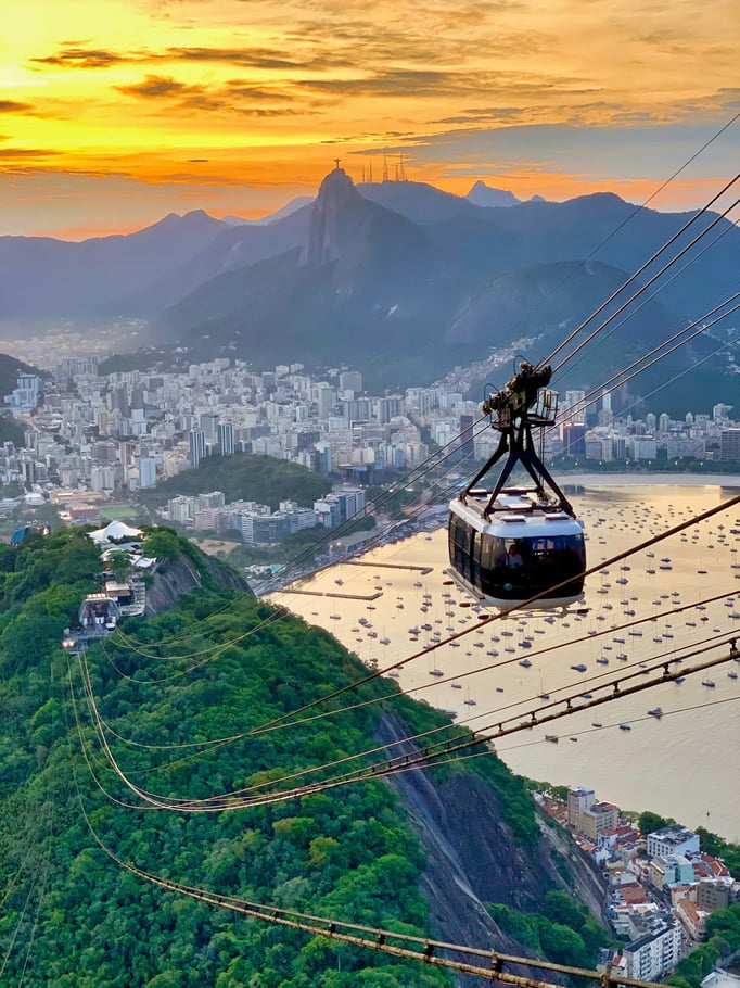 Photo by Davi Costa on Unsplash - Bondinho do Pão de Açúcar, Rio de Janeiro, Brazil